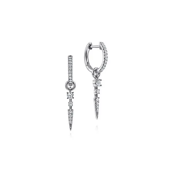Gabriel & Co Diamond Earrings Aires Jewelers Morris Plains, NJ