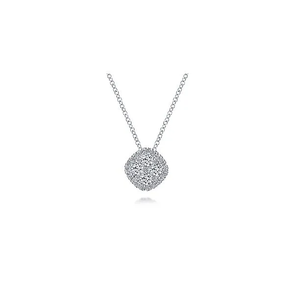 Gabriel & Co Diamond Pendant Aires Jewelers Morris Plains, NJ