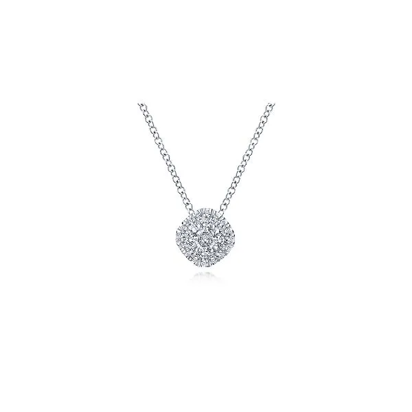 Gabriel & Co Diamond Pendant Aires Jewelers Morris Plains, NJ