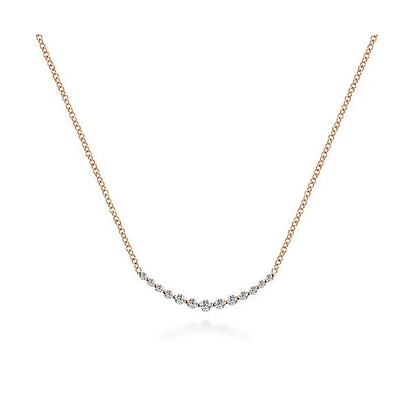Gabriel & Co Diamond Necklace Aires Jewelers Morris Plains, NJ