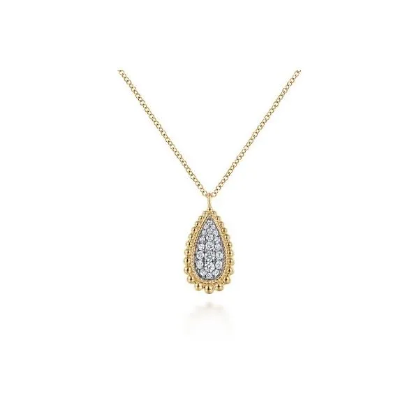 Gabriel & Co Diamond Pendant Aires Jewelers Morris Plains, NJ