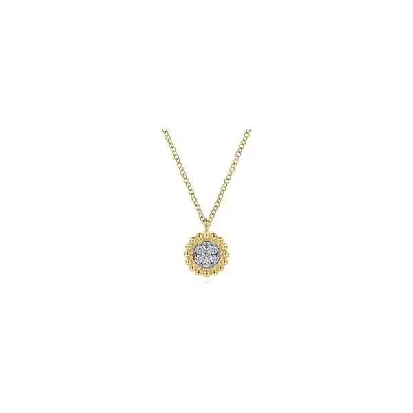 Gabriel & Co Diamond Pendant Aires Jewelers Morris Plains, NJ