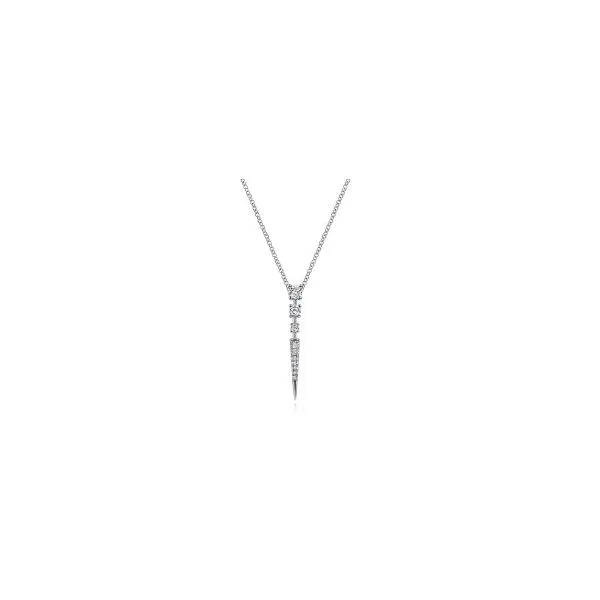Gabriel & Co Diamond Pendant Aires Jewelers Morris Plains, NJ