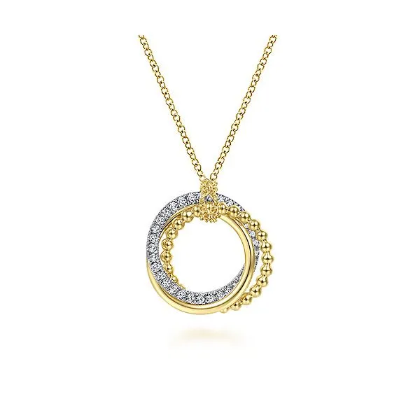Gabriel & Co Diamond Pendant Aires Jewelers Morris Plains, NJ