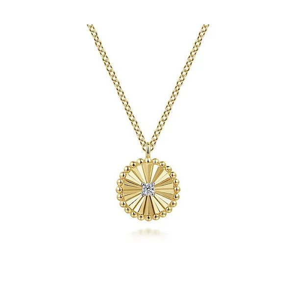 Gabriel & Co Diamond Pendant Aires Jewelers Morris Plains, NJ