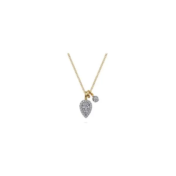 Gabriel & Co Diamond Pendant Aires Jewelers Morris Plains, NJ