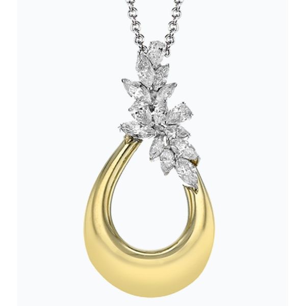 Sion G Diamond Pendant Aires Jewelers Morris Plains, NJ