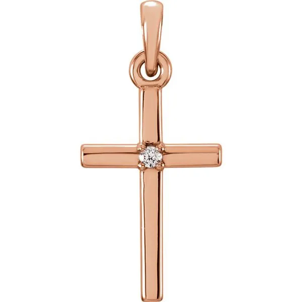 Diamond Cross Pendant Aires Jewelers Morris Plains, NJ
