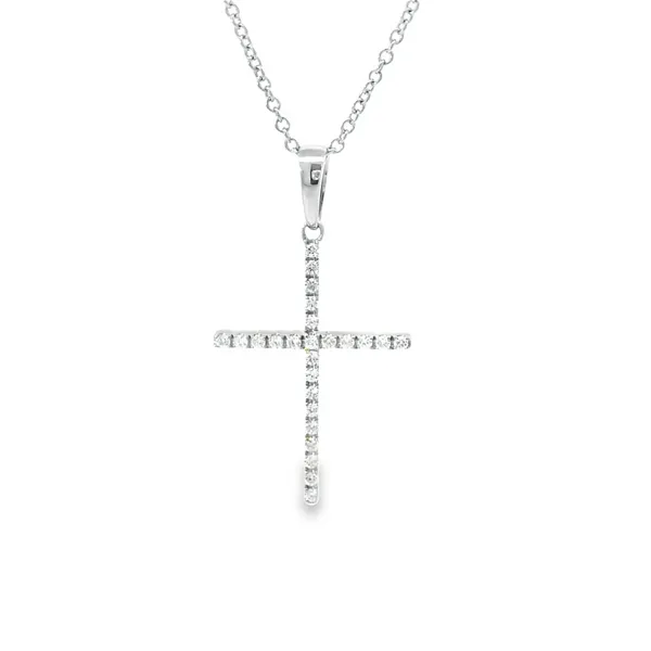 Diamond Cross Pendant Aires Jewelers Morris Plains, NJ
