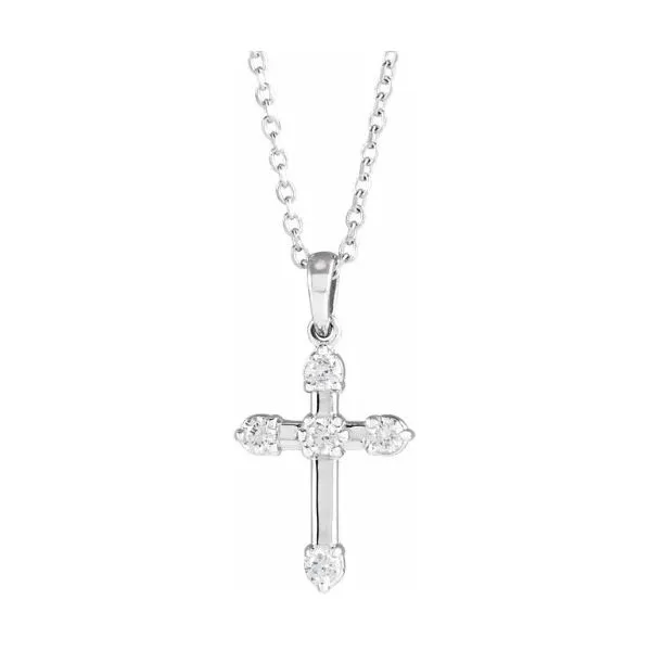 Diamond Cross Pendant Aires Jewelers Morris Plains, NJ
