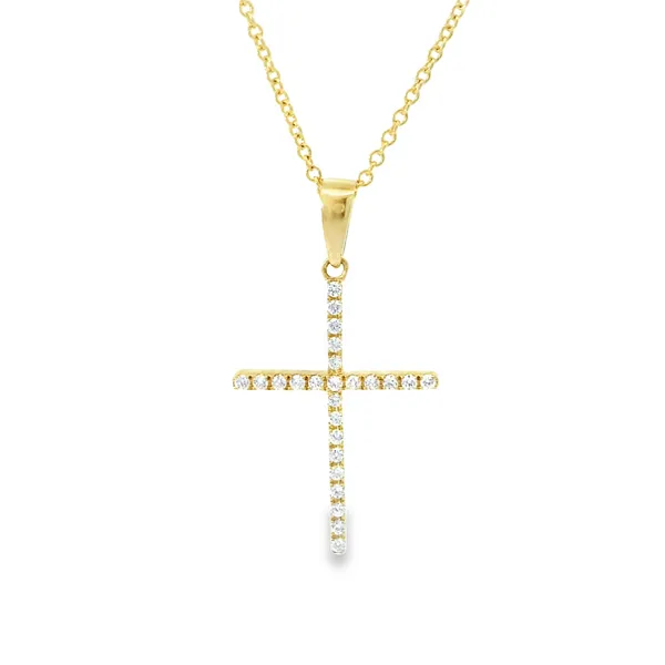 Diamond Cross Pendant Aires Jewelers Morris Plains, NJ
