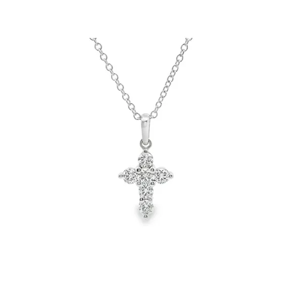 Aires Diamond Cross Pendant Aires Jewelers Morris Plains, NJ