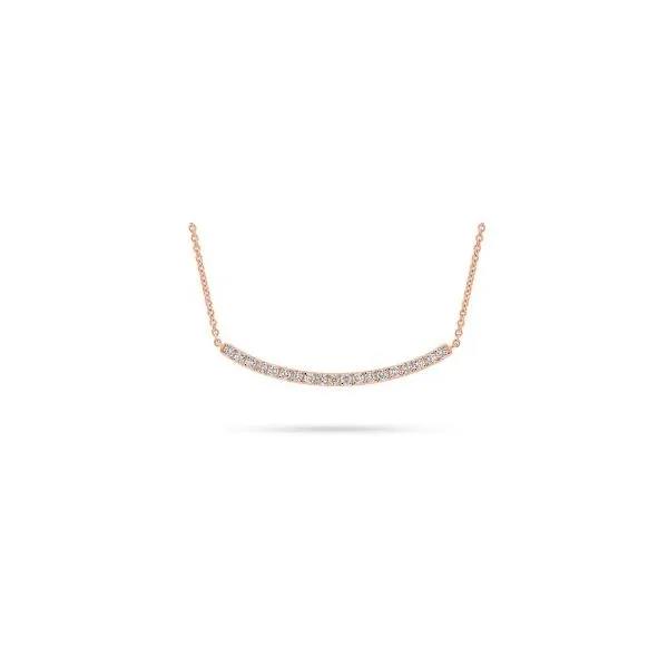 Diamond Smile Necklace Aires Jewelers Morris Plains, NJ