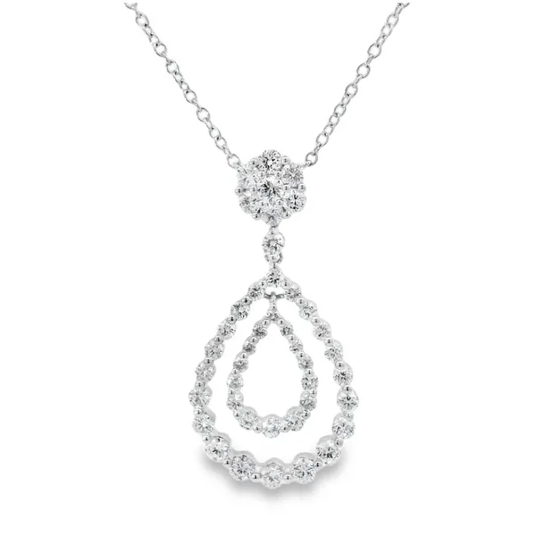 Diamond Drop Pendant Aires Jewelers Morris Plains, NJ