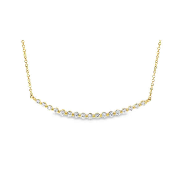 DIAMOND SMILE NECKLACE Aires Jewelers Morris Plains, NJ