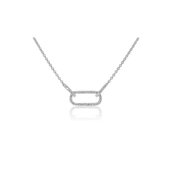 Diamond Link Necklace Aires Jewelers Morris Plains, NJ