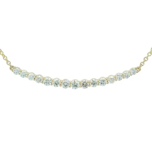 Aires Diamond Smile Necklace Aires Jewelers Morris Plains, NJ