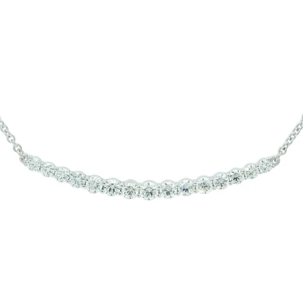 Aires Diamond Smile Necklace Aires Jewelers Morris Plains, NJ