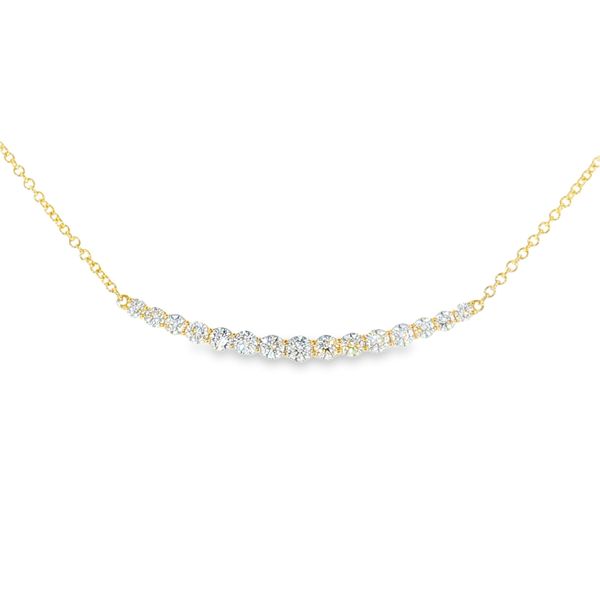 Aires Diamond Smile Necklace Aires Jewelers Morris Plains, NJ
