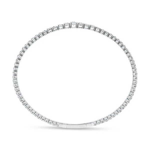 Uneek Diamond Bangle Bracelet Image 2 Aires Jewelers Morris Plains, NJ