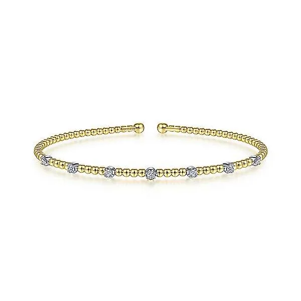 Gabriel & Co Diamond Bujukan Bangle Aires Jewelers Morris Plains, NJ