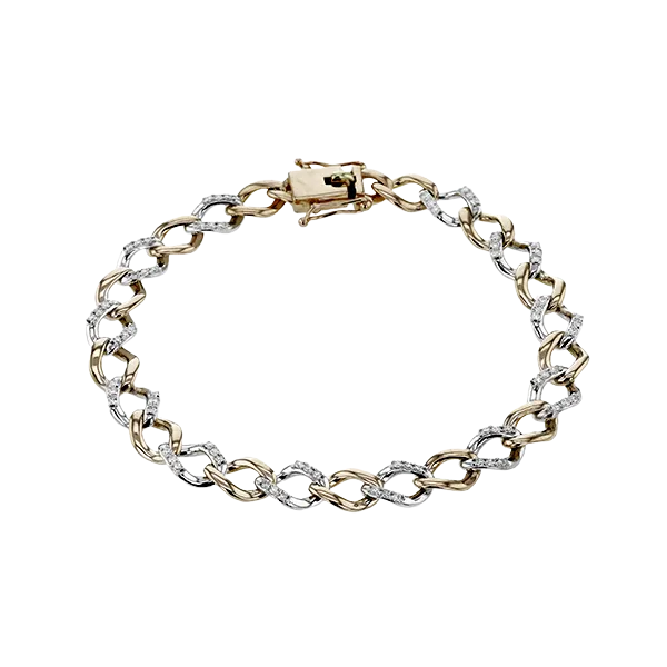 Simon G Diamond Link Bracelet Aires Jewelers Morris Plains, NJ