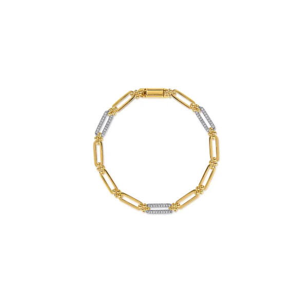 Gabriel & Co Diamond Link Bracelet Aires Jewelers Morris Plains, NJ