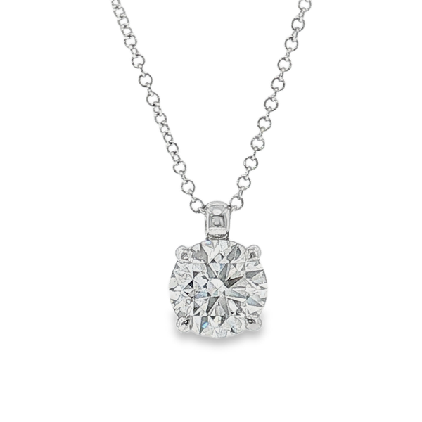 Lab Grown Diamond Pendant Aires Jewelers Morris Plains, NJ