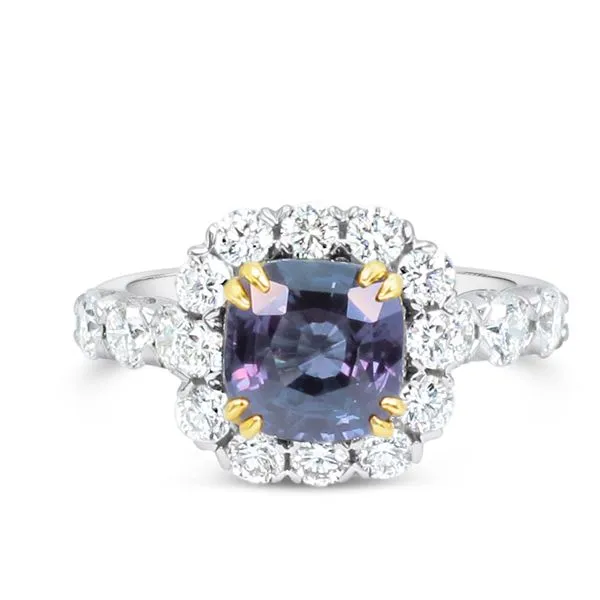 ALEXANDRITE AND DIAMOND RING Aires Jewelers Morris Plains, NJ