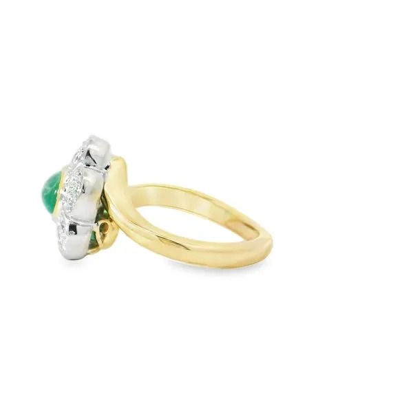 EMERALD AND DIAMOND RING Image 2 Aires Jewelers Morris Plains, NJ