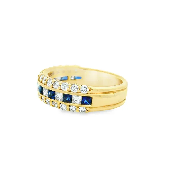SAPPHIRE AND DIAMOND RING Image 2 Aires Jewelers Morris Plains, NJ