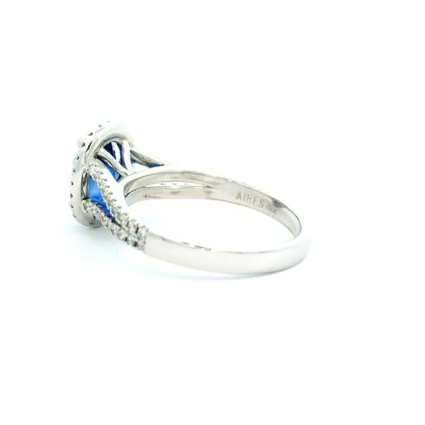 Aires Sapphire and Diamond Ring Image 3 Aires Jewelers Morris Plains, NJ