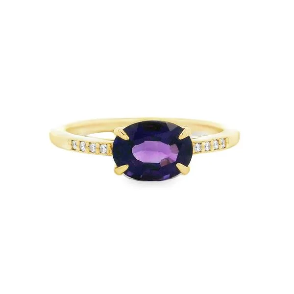 AMETHYT AND DIAMOND RING Aires Jewelers Morris Plains, NJ