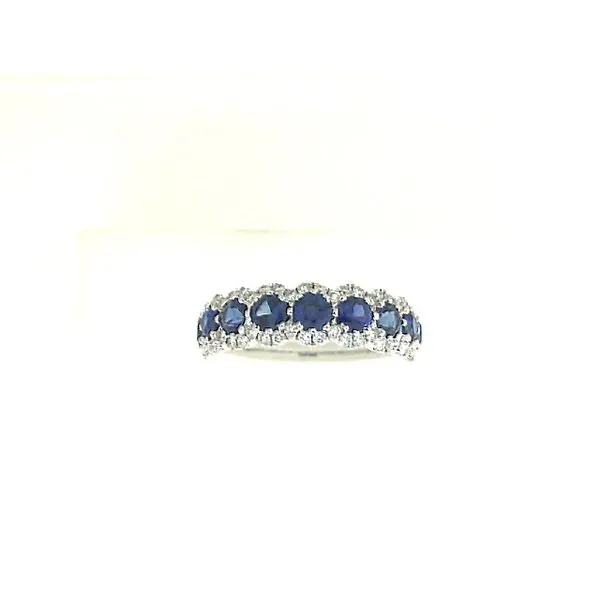 Diamond and Sapphire ring Aires Jewelers Morris Plains, NJ