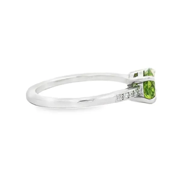 PERIDOT AND DIAMOND RING Image 2 Aires Jewelers Morris Plains, NJ