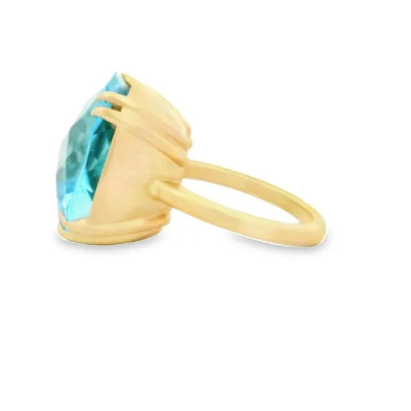 BLUE TOPAZ RING Image 2 Aires Jewelers Morris Plains, NJ