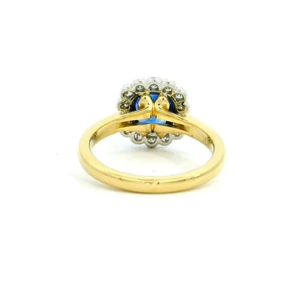 Aires Sapphire and Diamond Ring Image 3 Aires Jewelers Morris Plains, NJ