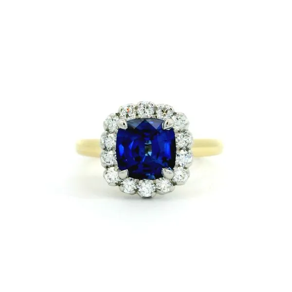 Aires Sapphire and Diamond Ring Aires Jewelers Morris Plains, NJ