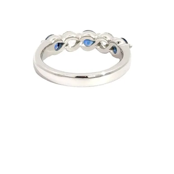 Diamond and Sapphire Ring Image 3 Aires Jewelers Morris Plains, NJ