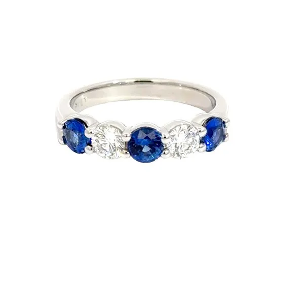 Diamond and Sapphire Ring Aires Jewelers Morris Plains, NJ