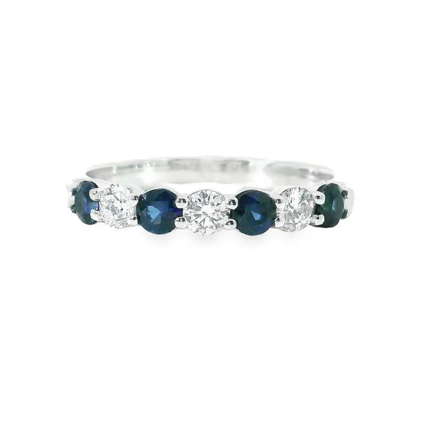 Diamond and Sapphire Ring Aires Jewelers Morris Plains, NJ