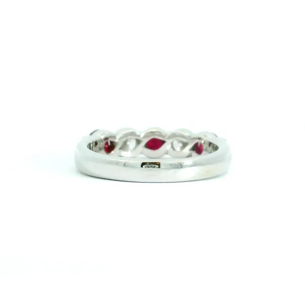Diamond and Ruby Ring Image 2 Aires Jewelers Morris Plains, NJ