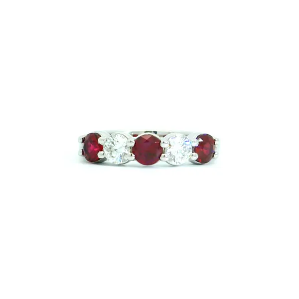 Diamond and Ruby Ring Aires Jewelers Morris Plains, NJ