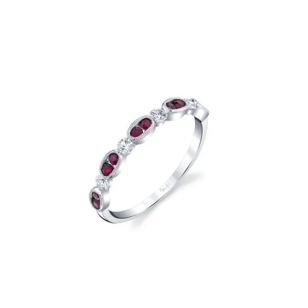 Uneek Ruby and Diamond Ring Aires Jewelers Morris Plains, NJ