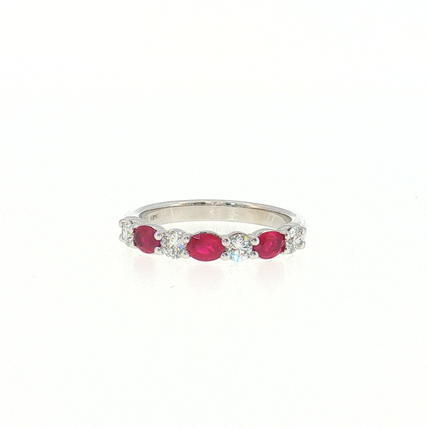 Aires Diamond and Ruby Ring Aires Jewelers Morris Plains, NJ