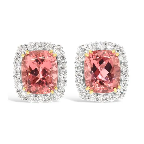 Aires Signature Tourmaine and Diamond Earrings Aires Jewelers Morris Plains, NJ