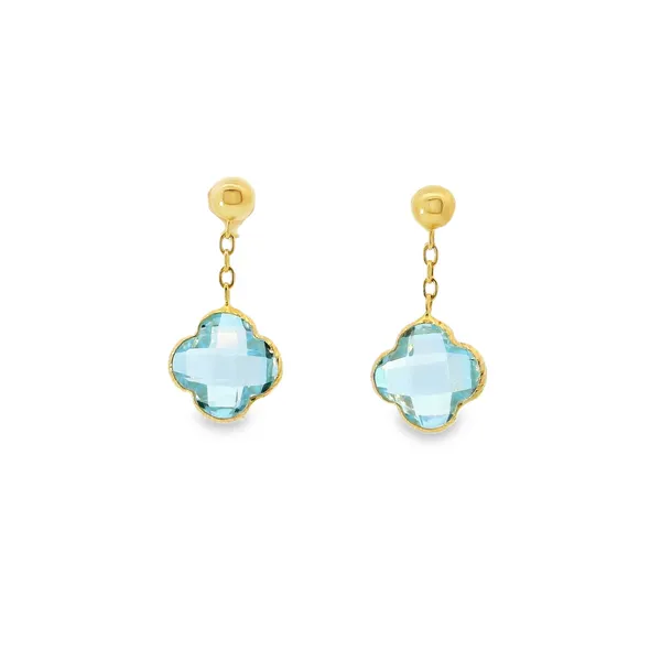Blue Topaz Earrings Aires Jewelers Morris Plains, NJ