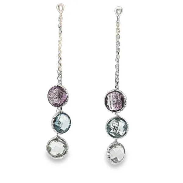 Colored Stone Earrings Image 2 Aires Jewelers Morris Plains, NJ