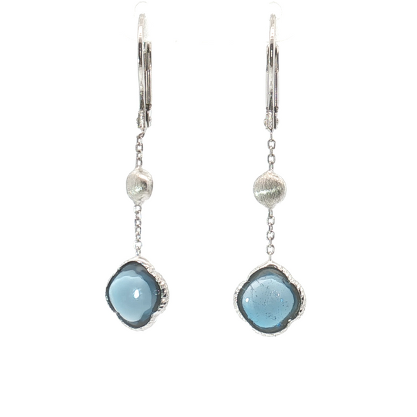 Blue Topaz Dangle Earrings Aires Jewelers Morris Plains, NJ