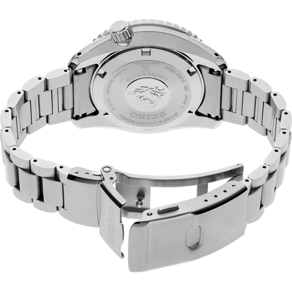 Seiko Prospex 1968' Diver's Re-interpretation GMT Save the Ocean Limited Edition Image 3 Aires Jewelers Morris Plains, NJ